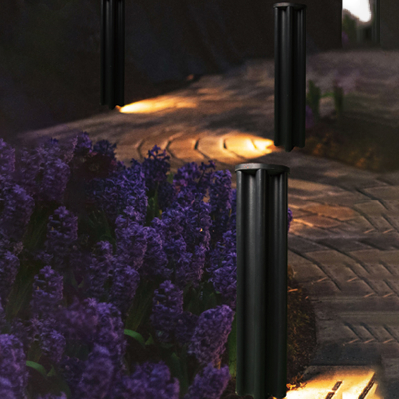 DDK-LL202 10W zwarte ronde gazonverlichting voor tuingrasland