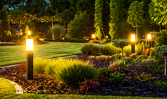 Park- en groene ruimteverlichting