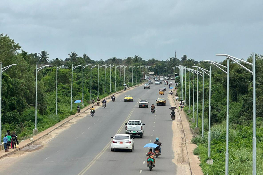 Liberia-Lichtpaal