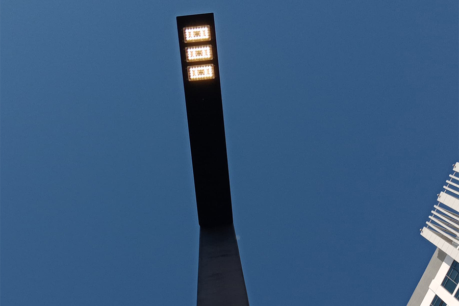 Verenigde Arabische Emiraten-decoratieve lichtmast