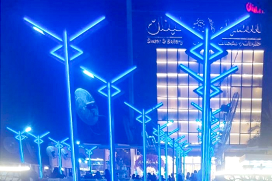 Lichtmast van Irak-aluminium profiel