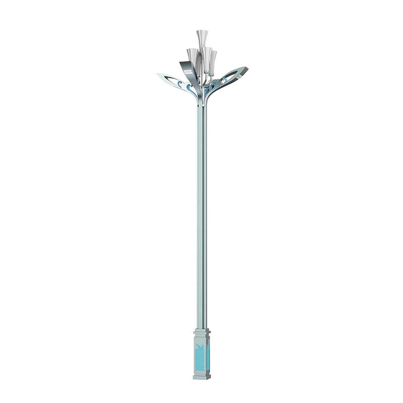 Uniek gevormde stalen lichtmasten