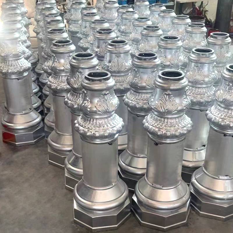 DDK-1401 Decoratieve aluminium afdekkingen voor basisafdekking voor lichtmasten voor buitenarmaturen