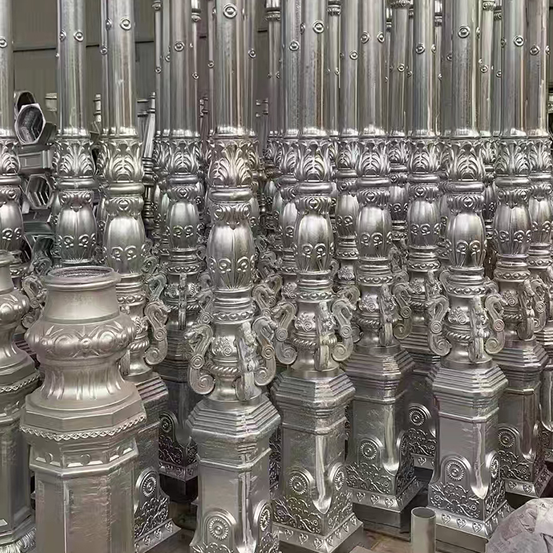 DDK-1501 Aluminium basisafdekkingen voor decoratieve lichtmasten